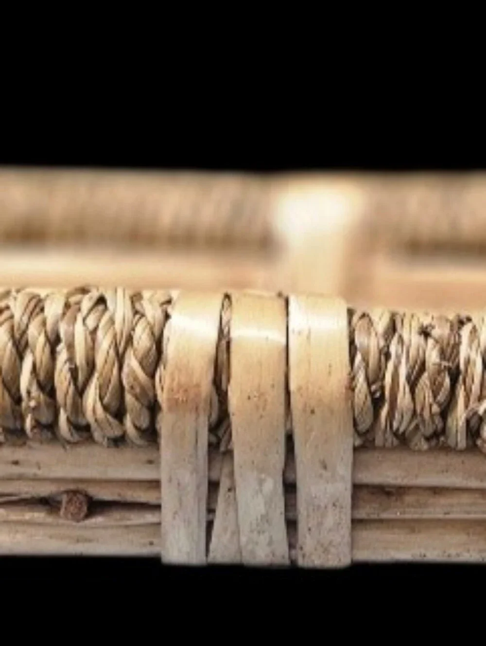 Natural Handmade Woven Straw | Wicker Rattan Square Serving Tray | Decor